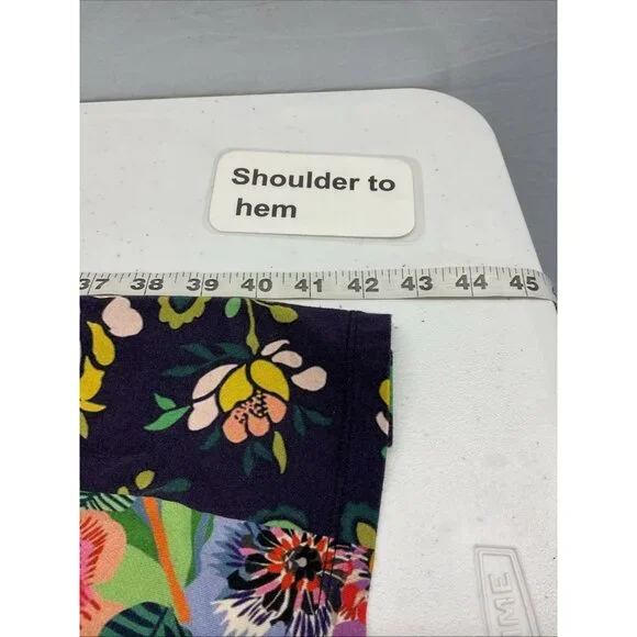 Johnny Was Colorful Floral Midi Dress - Picture 9 of 11